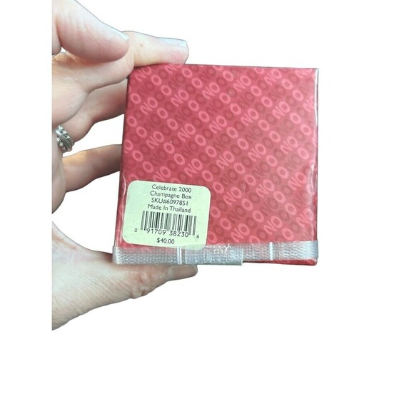 Vintage Lenox 2000 Ornament Korbel Champagne Bucket In Box New Sealed. - Picture 3 of 5